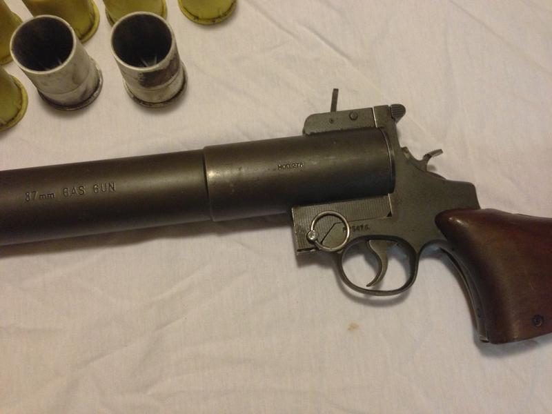 Smith & Wesson Model 276 37mm Gas Gun W/Extras For Sale at GunAuction